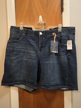 NWT Democracy Plus Size Blue Jean Shorts - 22W